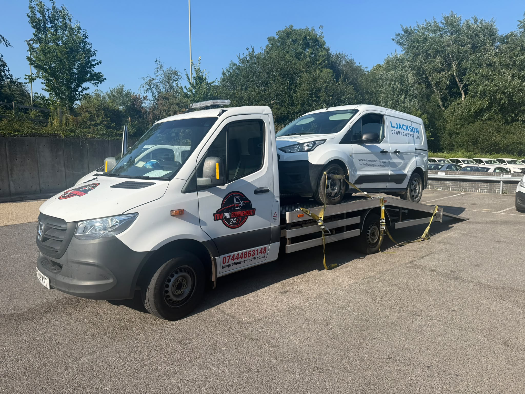 Tow Pro Bournemouth recovery fleet
