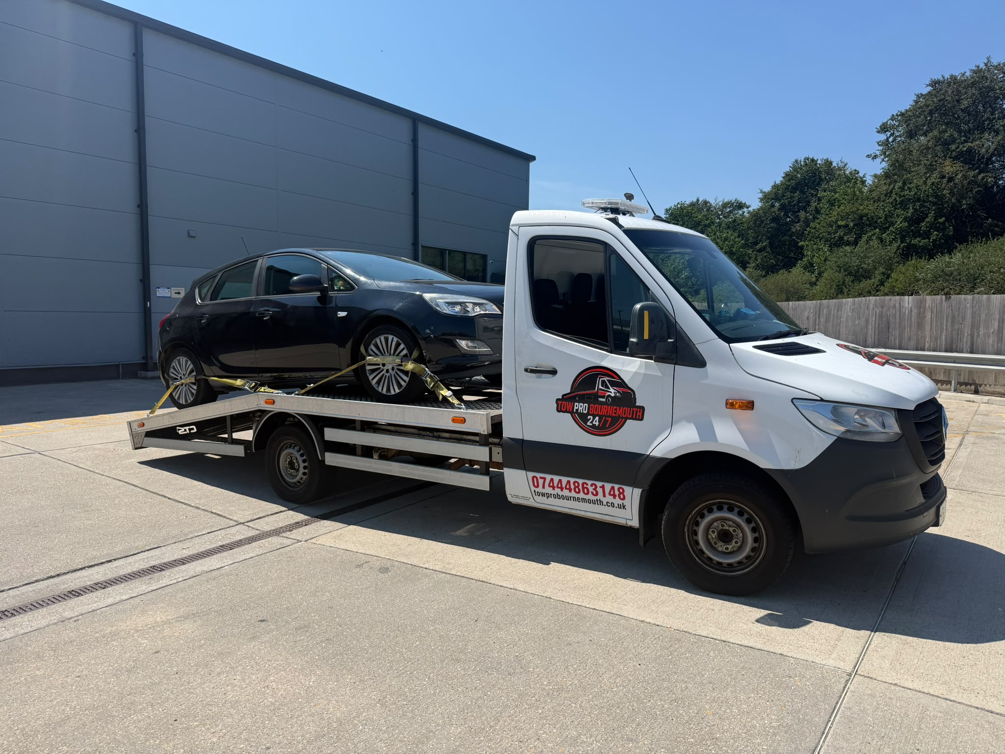 Tow Pro Bournemouth recovery fleet