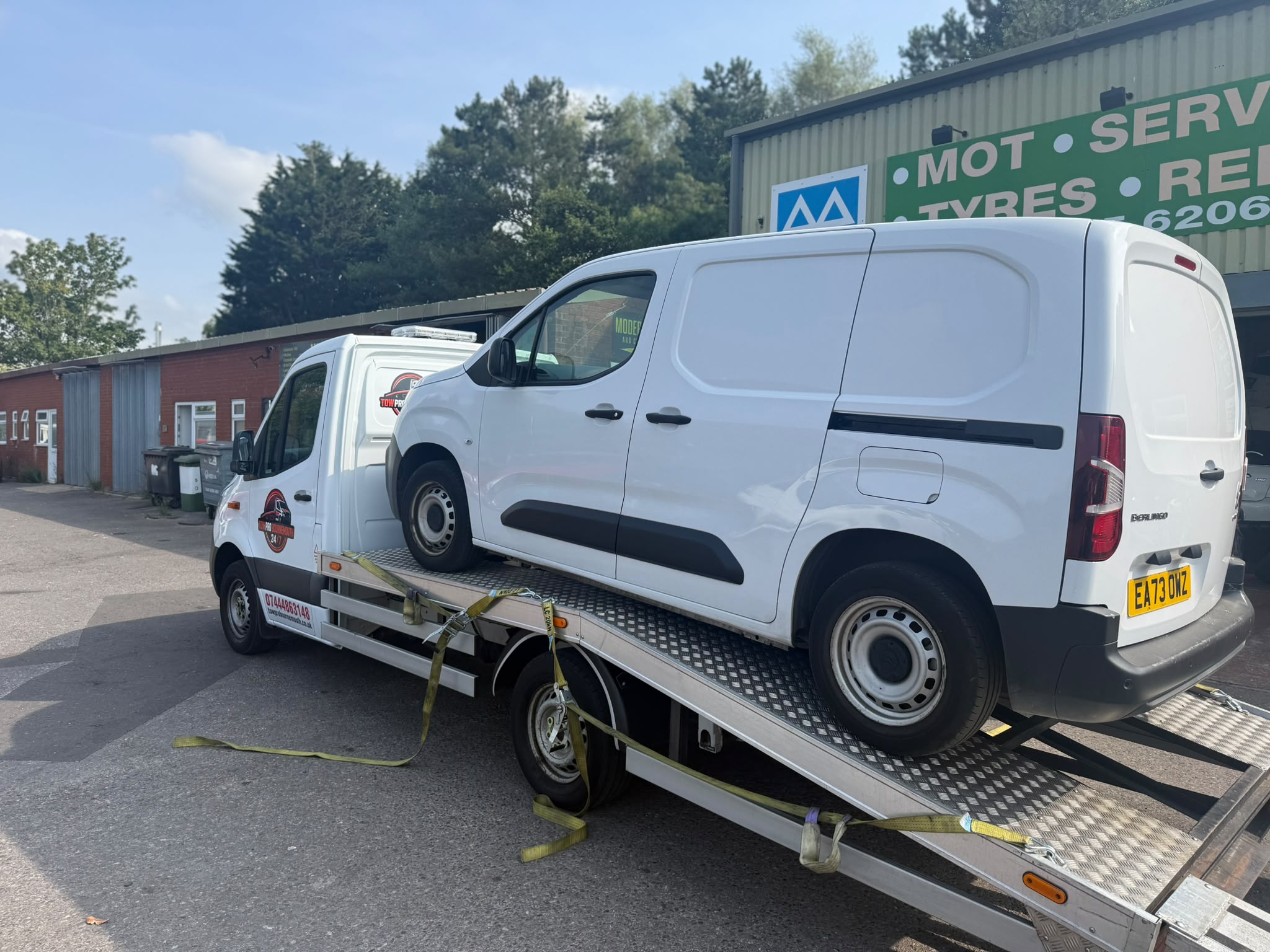Tow Pro Bournemouth recovery fleet