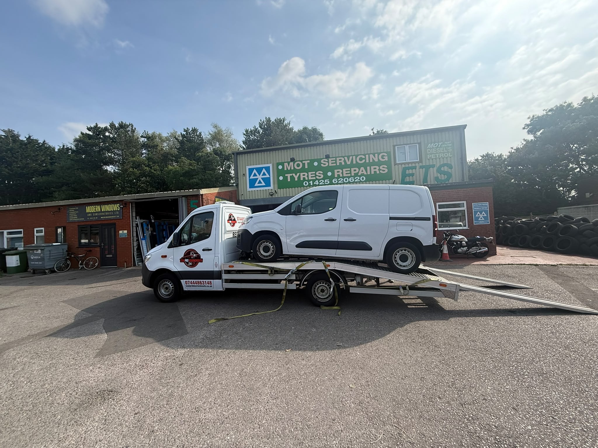 Tow Pro Bournemouth recovery fleet