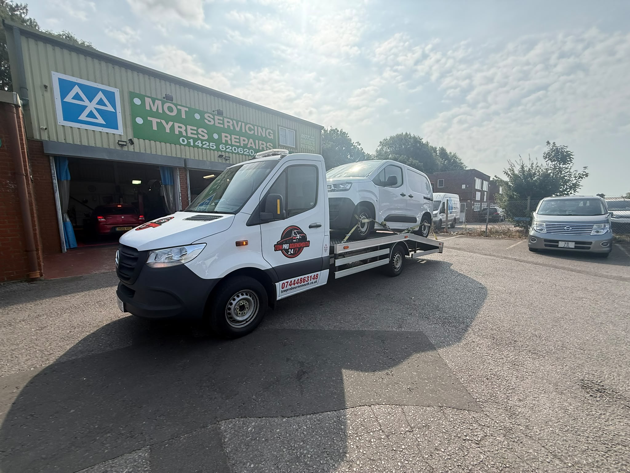 Tow Pro Bournemouth recovery fleet