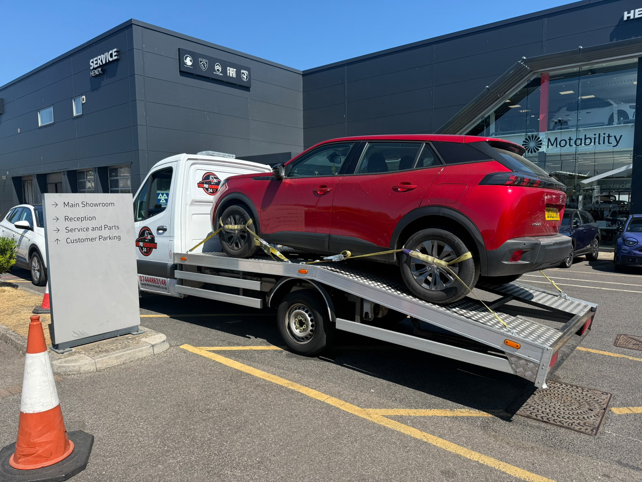 Tow Pro Bournemouth recovery fleet