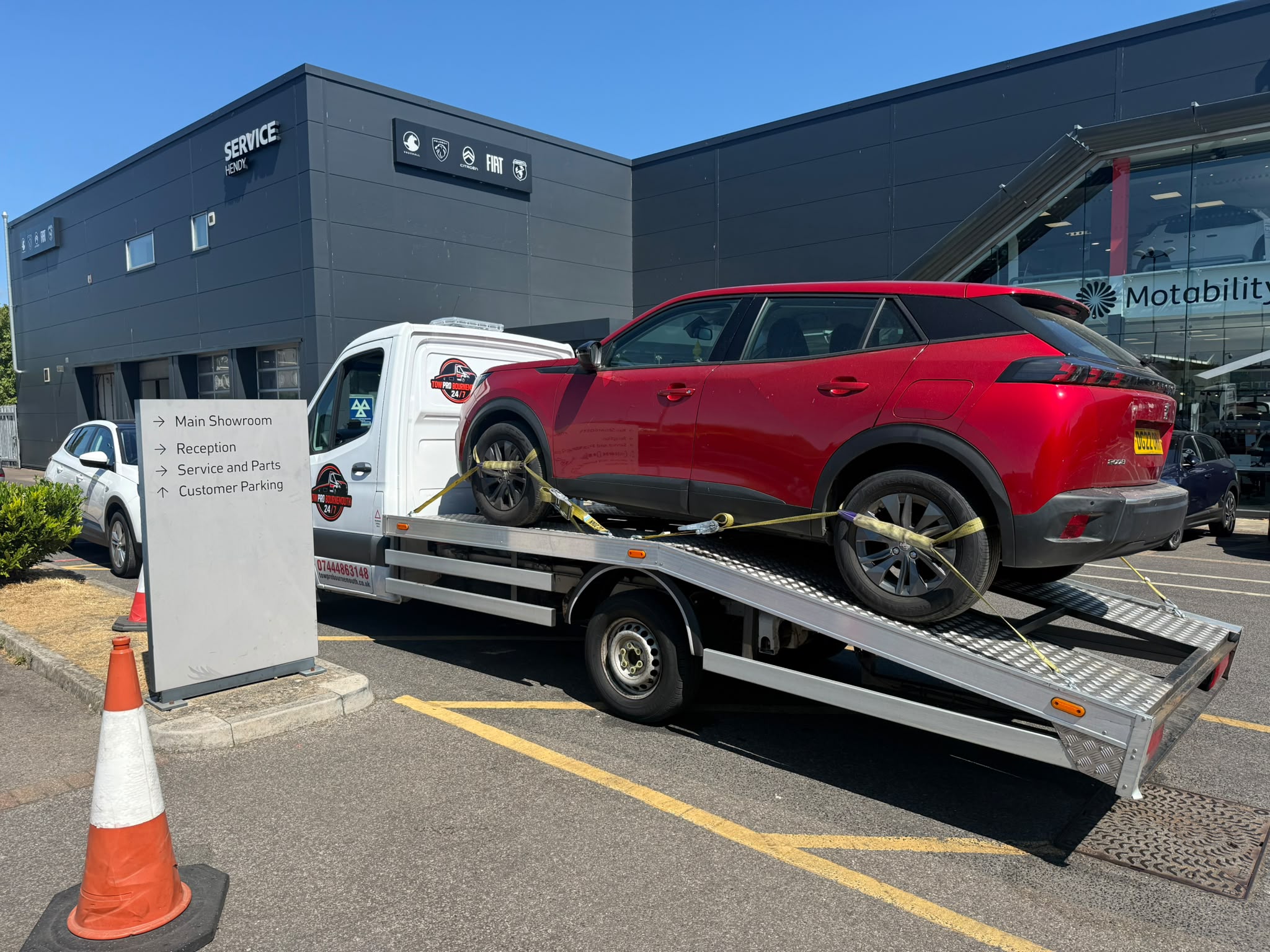 Tow Pro Bournemouth recovery fleet