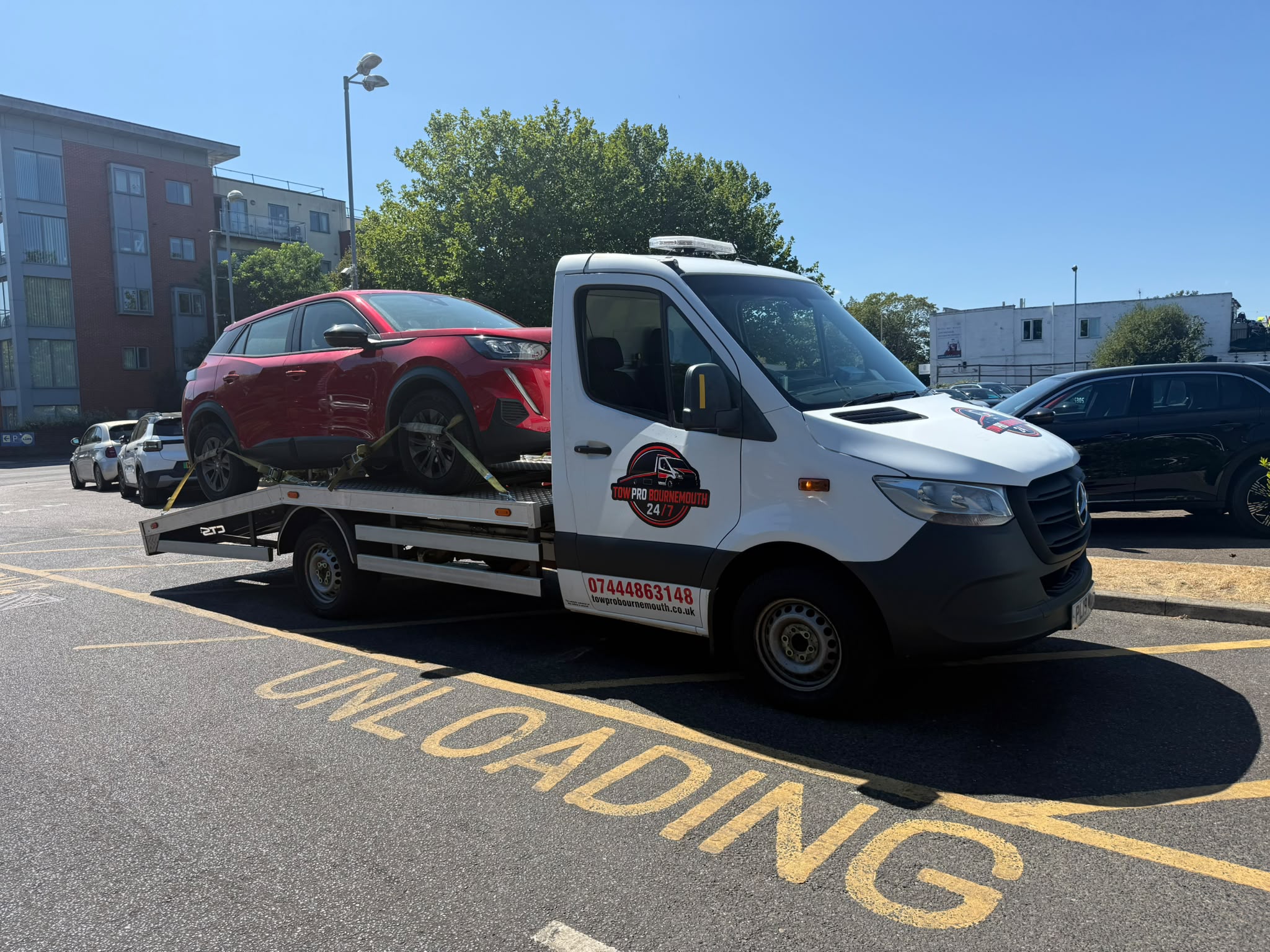 Tow Pro Bournemouth recovery fleet
