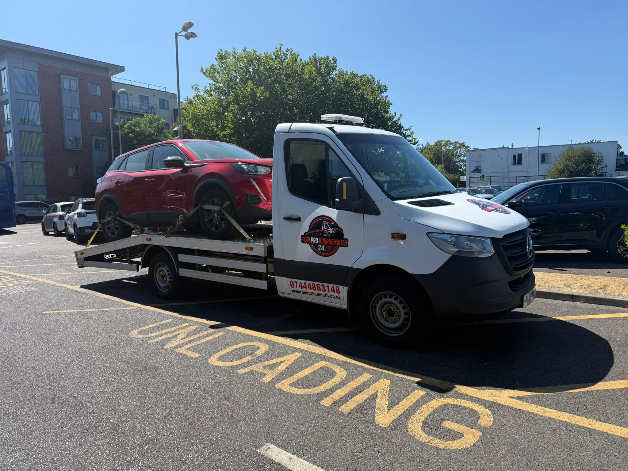 Tow Pro Bournemouth recovery fleet